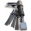 GREGORIOSTORE Bocciarda Per Pietra Dura, Per Bocciardatura, Cazzuola, Con Scalpellatore Pneumatico, Con Codolo Intercambile, In Acciaio Temprato, Made in Italy (1 Pezzo (2,5x2,5 cm))