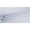 youngschwinnDESIGN 1 paio di guide su rotelle, guida per cassetto, guida estrazione per cassetto, guida a estrazione totale, metallo bianco, portata 50 kg, con autorientro, lunghezza complessiva 400, montaggio a sormonto