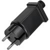 Hlxnyami Alimentatore per Striscia A LED da 24 V 0,3 A, Trasformatore A LED, Adattatore per Lampada di Natale Impermeabile IP44, Spina UE