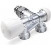 Giacomini R358M1 Valvola micrometrica a squadra R358MX062 1/2 x 18 GIACOMINI