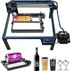 SCULPFUN S30 PRO Macchina per incisione laser con rotativo laser e controllo automatico Air Assist, precisione 0,005mm, Laser Cutter incisione laser con uscita 10W Taglio per legno metallo vetro