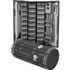 NICHOY Set di cacciaviti di precisione 128 in 1, set di cacciaviti manuali magnetici con 120 punte Phillips e testa piatta, per riparazione di elettronica(A)
