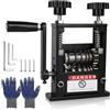 Utensy Spelacavi, spelacavi manuale con 6 canali e 5 lame, spelafili per cavi da 3 a 17 mm, spelafili di rame, spelafili di rame, cavo elettrico riciclaggio (nero)