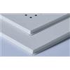 ITP Akifix Group ITP Akifix SM02W.F0 Pannelli controsoffitto metallici bianco 60x60x0.9 cm - Liscio non forato ‎- Confezione da 20 pannelli - totale 7.20 mq - bordo Lay-in 24