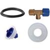 HYDRO HOME Kit guarnizioni per riparazione nuove cassette WC Geberit + Rubinetto Arresto