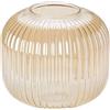 ORION LIGHTSTYLE Vetro colorato di ricambio per lampada da tavolo, lampada da soffitto, diametro 20 cm, altezza 18 cm, ambra