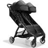 Baby Jogger City Tour 2 Passeggino da viaggio doppio | Doppio passeggino leggero, pieghevole e portatile | Nero come la pece