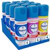 Napisan Spray Disinfettante Milleusi, Disinfettante Spray per Tessuti e Superfici, Mix di Fragranze Fresco Pulito, Profumo di Primavera e Brezza di Limone, Confezione da 12 Spray da 400ml