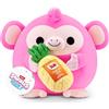 Snackles Serie 2 Snackle da 35 cm (Oli) di ZURU Peluche da 35 cm batuffoloso, coccoloso e schiacciabile con accessorio Snack