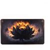 PLAYMATS Lotus - Tappetino in gomma con griglia compatibile con Magic: The Gathering 61 x 35,5 cm / 24 x 14, senza griglia