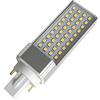 BINGNU Lampadina LED a mais Spina Luce Principale 6w Rohs Coperchio Smd2835 Cinghia Ce 85-265v Spina G24 Luce per il magazzino del garage domestico(Cold white 6000K)