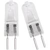 JZLBBC Lampadine Alogene GY6.35 230v 50w Lampada Capsula Trasparente G6.35 75W Lampadina Base 2 Pin GY6.35 20W Dimmerabile 2700K Bianco Caldo 5PCS 50W