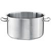 TOMGAST Tegame TOMGAST Diametro: 24 cm Altezza: 15 cm Capacità: 6,5 l | Acciaio inox 18/10 | Spessore parete da 1 mm a 1,2 mm | Fondo in alluminio-acciaio battuto | Induzione