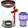 LQGTQO Ricambi per Dyson V10 SV12 SV13 SV27, Contiene 1 Filtro di Ricambio, Accessori per Dyson V10 SV12 SV13 SV27 Absolute