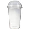 FALAMBI Set di 50 bicchieri per frullato + coperchio a cupola, da 500 ml, diametro di 95 mm, in PET trasparente e infrangibile, per bevande, dessert, frullati ecc. Rispetto alle tradizionali tazze sono notevolmente più forti e robusti.La confezione …