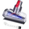 ZITFRI Mini bocchetta per capelli elettrica per Dyson V15 V11 V10 V8 V7, spazzola di ricambio con funzione anti-angolo per materassi, divani, tappeti, letti per animali domestici e sedili auto, rimuove peli