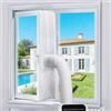 YYDSXK Guarnizione per Finestra per Condizionatore D'aria, Guarnizione Universale Finestre Per Condizionatore, Portatile Climatizzatore per Finestre Kit per Finestre a Battente, Lucernari (3m)
