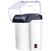 LIPPSY Macchina per fare popcorn con aria calda, Macchina per fare popcorn elettrico con misurino, Popcorn veloce, senza olio, Buono per guardare film, Festa, Regal