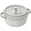 STAUB - Cocotte tonda di tartufo, colore: bianco, dimensioni: 28 cm