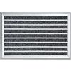 RATSTONE Zerbino In Alluminio Per Porte d'Ingresso 60x40 Cm,Tappetino In Alluminio,Zerbino Da Esterno Raschia Scarpe Tappetino Antiscivolo,Tappeto Antipioggia,Ingresso Casa Ed Esterni