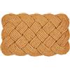 Astra Zerbino interno - Natur Pur Tappeto di cocco riciclabile - zerbino durevole 45 x 75 cm - facile da pulire natura