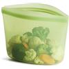 Stasher Borsa portaoggetti riutilizzabile in silicone, ciotola da 4 tazze, borsa riutilizzabile per congelatore, microonde, lavastoviglie, adatta al forno, Sous Vide, contenitori per il pranzo