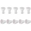 IDOR STORE FSL Lampadina LED GU10 8W, Luce Bianca Fredda 6500K, 800lm Alta Luminosità, Angolo Fascio 100°, Confezione da 10 Pezzi