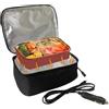 Generic Riscaldatore alimentare per auto, leggero, 12 V, borsa termica portatile per alimenti, scaldabagno a temperatura costante, in tessuto Oxford foderato in alluminio, per auto, camion, campeggio, viaggi