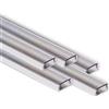 AFTERTECH 5x 2metri (10M) 1506 15x6mm PROFILO ALLUMINIO PER STRISCE STRIP LED BARRA RIGIDA 2M 2MT + COPERTURA (5x 2metri 1506 clear)