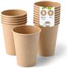 BIOZOYG Bicchieri di cartone 50 pezzi 300 ml / 12 oz, 90 mm - Bicchieri usa e getta per caffè - Bicchieri di cartone per bevande calde - Alternativa ai bicchieri di polistirolo, bicchieri di carta