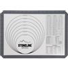 STONELINE Tappetino da Forno in Silicone 42x29,5 cm, Antiaderente Riutilizzabile Antiscivolo, Spianatoia Stuoia Pasticceria Pasta Torta Pizza, Carta Forno Riutilizzabile, Misure Internazionali