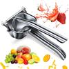 Generic Spremiagrumi resistente, in acciaio inox, spremiagrumi portatile, manuale spremiagrumi, spremiagrumi manuale (stile E)
