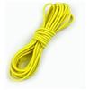 HDJSDB Corda elastica rotonda da 5/10/20/30/40/50 m, elastici colorati da 4,0 mm per fascia per capelli, cintura per cucire, cordino elastico con coulisse a molla, giallo, 4,0 mm, 5 metri (1 rotolo)