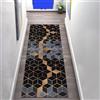 LIHY Tappeto del corridoio- Geometrico Corridoio Runner Tappeto 60×150cm, antiscivolo, larghezza 80cm / 100 centimetri / 140 centimetri Disponibile, lunghezza personalizzabile for il Corridoio