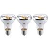 Bulbright 3Pezzi lampadine a filamento LED Dimmerabile R63 8W Attacco E27, Bianco caldo 2700K, Equivalente a 70W, 220V AC (6)