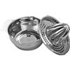 tooloflife Spremiagrumi in Acciaio Inox, Ideale per Limoni, Arance e Lime, Portatile, Facile da Usare e Pulire
