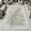 Teppich-Traum Tappeto elegante soggiorno camera da letto moderna di alta qualità oro nobile/argento/bronzo lucido effetto crema 240 x 340 cm