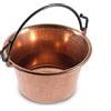 CREARTISTIC Pentola Tradizionale 32 cm Rame, Senza Finitura, con Coperchio