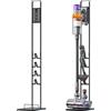 vhbw supporto verticale, stander compatibile con Dyson V12 aspirapolvere senza fili - grigio scuro