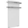 OPRANIC Riscaldamento a infrarossi di alta qualità, per bagno, scaldasalviette, pannello da parete, protezione contro il surriscaldamento, 5 anni di garanzia (700 Watt)