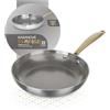 KASANOVA Padella 22 cm triplo strato Tri Ply - Gold