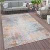 Paco Home Tappeto Per Esterno Terrazzo Tappeto Cucina Vintage Pastello Motivi Astratti, Dimensione:140x200 cm, Colore:Multicolore 2
