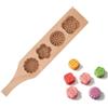 Gsycle Stampi Per Mooncake, Stampi Per Biscotti in Legno Stampi Per Pressa Per Burro Stampi Per Burro in Legno Stampi Per Torta Lunare Stampi Per Burro Stampi Per Biscotti Per Cottura al Forno(#2)