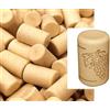 Generic TAPPI SUGHERO SINTETICI BIANCHIGIALLI PER VINO PEZZI 100 PRONTI ALL'USO - TAPPI 22,5 x 38 mmPER BOTTIGLIE VINO EMILIANE E BORDOLESI