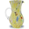 Gocce di Murano Brocca Buvette da 750 ml Made in Italy in Vetro Soffiato. Lavorati Secondo la Tradizione degli Artigiani di Murano, Caraffa da Tavolo Elegante