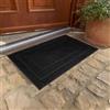Astra Zerbino antiscivolo per esterni - Tappeto antisporco resistente alle intemperie - Zerbino da esterno per ingresso - 45x75 cm loop nero