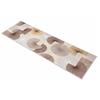 Corredocasa Passatoia Antiscivolo in PVC a Metraggio, Made in Italy - Taglio Continuo su Misura - Stuoia Gommata Tagliata - Tappeto Cucina e Corridoio Antiscivolo - Larghezza 50 cm (Oro, 180x50, Astratto)