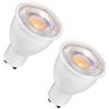 ruehalf 4 pezzi GU10 portalampada 16 LED 10-15 W faretto ampio voltaggio sorgente luminosa LED senza sfarfallio 3000 K 6000 K 4500 K(3000K,15W)