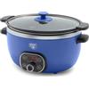GreenLife Cook Duo - Cucina lenta programmabile in ceramica sana antiaderente da 6 quarti, senza PFAS, coperchio e pentola rimovibili, timer digitale, controllo della temperatura regolabile,