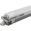 Ledvion Plafoniera led soffitto 150cm 28W 120lm/W 4000K IP65 con tubo